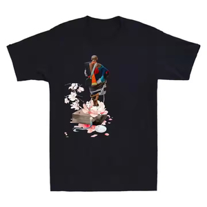 เสื้อยืดคอตตอน 100% หนานุ่ม ใส่ได้ทั้งชายและหญิง พิมพ์ลายกราฟิกตามสั่ง สไตล์สตรีทแวร์ สีพื้น ย้อมสีแบบเรียบง่าย คุณภาพสูง พิมพ์ลายด้วยเทคนิค DTG สำหรับผู้ชาย เหมาะสำหรับฤดูใบไม้ร่วง - Product Image 1