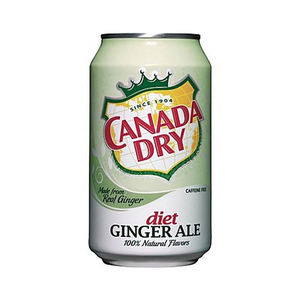 cannada dry ginger ale 330ml <b>carbonated</b> soft <b>drink</b> can - Product Image 5