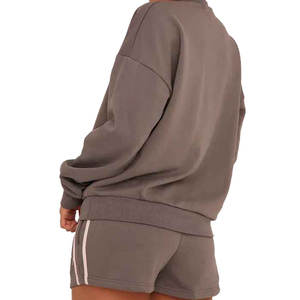 ชุดออกกำลังกายกางเกงขายาวมีฮู้ดสำหรับผู้หญิงชุดวอร์มกันลมระบายอากาศได้ดีชุดออกกำลังกายสำหรับผู้หญิง - Product Image 5