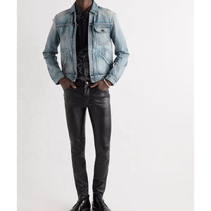 แจ็คเก็ตยีนส์สำหรับผู้ชาย บริการ OEM ทันสมัย รับสั่งซื้อจำนวนมาก แจ็คเก็ตยีนส์ผู้ชายราคาส่งถูก - Product Image 2