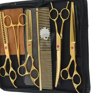 Nouveaux ensembles de ciseaux de toilettage OEM 2024 de haute qualité sur mesure disponibles aux prix de gros - Product Image 3