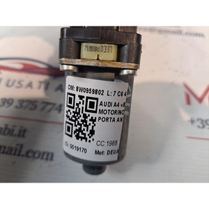 มอเตอร์ไฟฟ้าหน้าต่างด้านหน้าขวา AUDI A4 Avant (8W5) 8W0959802 DEUA (15>) - Product Image 6