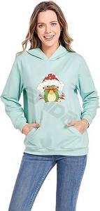 Sweat-shirt oversize pour femme, coton coréen, imprimés graphiques, streetwear décontracté, mode mignonne, doux, confortable, polyvalent, pull - Product Image 3