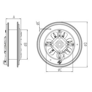 Bvn Bb 200 Industriële Axiaalventilator