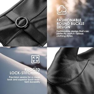 ถุงมือนิรภัยหนังสำหรับผู้ชาย-ใช้งานได้ทุกวันยืดหยุ่นทนต่อการฉีกขาดและระบายอากาศได้ดีปรับแต่งได้ - Product Image 5