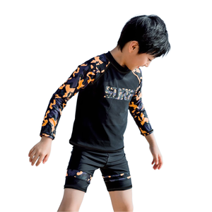 Maillot de bain de fitness à séchage rapide pour hommes de haute qualité imperméable à l'eau motif géométrique en nylon spandex pris en charge par OEM Offre Spéciale bon prix - Product Image 1