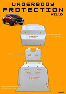 Placa de Protección de Chasis Reforzada Lotex para Toyota Hilux |   Suministro al por Mayor - Product Image 5