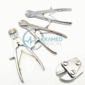 Ensembles d'instruments chirurgicaux vétérinaires manuels de haute qualité Marque chirurgicale Akramed certifiée CE ISO réutilisable fabriqué au Pakistan - Product Image 3