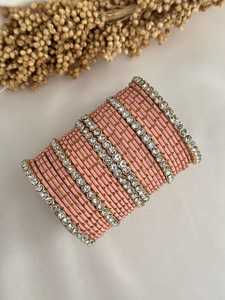 <b>Indian</b> & Pakistani Bridal Churiyan Sets Latest Collection Handmade Women Bridal Churiyan <b>Bangles</b> Available - Product Image 6