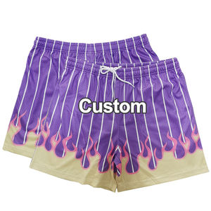 Bas prix Logo personnalisé Premium Shorts amples homme vêtements de sport USA drapeau personnalisé hommes Basketball Shorts - Product Image 3