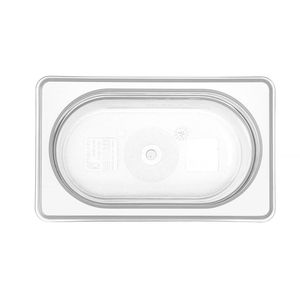 ภาชนะใส่อาหาร Gastronorm 0.9 ลิตร โปร่งใส 1/9 GN HENDI ขนาด 176x108x100 มม. สำหรับเก็บอาหาร - Product Image 1