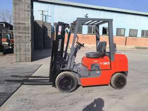 Montacargas Toyota 30 Usado Original Japonés, 3 Toneladas, 3 Etapas, Capacidad de Carga Nominal, Motor de Elevación, Rodamiento para Minas y Obras de Construcción - Product Image 6