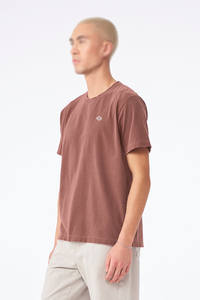 T-shirt unisexe à manches courtes et col rond, tricot jersey simple, aspect délavé, décontracté, vêtements d'équipe, impression personnalisée, broderie - Product Image 2