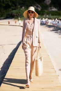 Bolso de hombro de jacinto de agua de estilo Vintage duradero hecho a mano con conveniente dos asas cierre abierto decoración Floral para mujer - Product Image 4