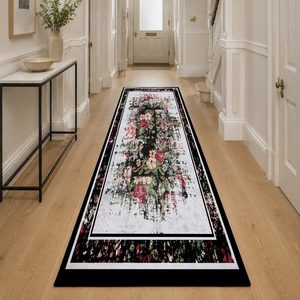 Tapis RUGS DEPOT LXDP-0765, vente en gros, gris anthracite, tapis traditionnel oriental imprimé numériquement, lavable en machine, chenille, antidérapant - Product Image 5