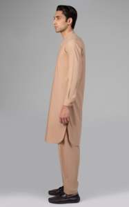 Breathable 2024 High Quality 100% Cotton <b>Men's</b> Islamic Style <b>Shalwar</b> <b>Kameez</b> Comfortable Muslim Design QJ IMPEX India & Pakistan - Product Image 3
