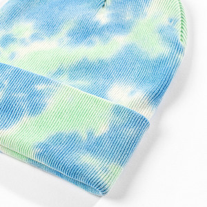 Gorro Unisex de Alta Calidad con Estampado Tie-Dye y Bordado 3D de Camuflaje, 100% Acrílico, Gorra Personalizable - Product Image 5