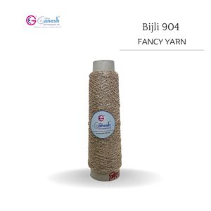 Fil fantaisie de qualité supérieure pour le tissage et le crochet Collection de fils fantaisie doux et durables Fil fantaisie biologique Bijali 904 - Product Image 1