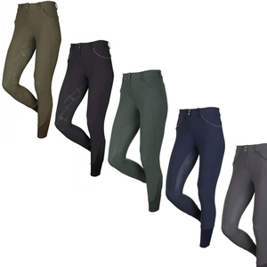 กางเกงขี่ม้าเอวสูงสำหรับผู้หญิง, กางเกงขี่ม้าทำจากซิลิโคนกันน้ำ - Product Image 1