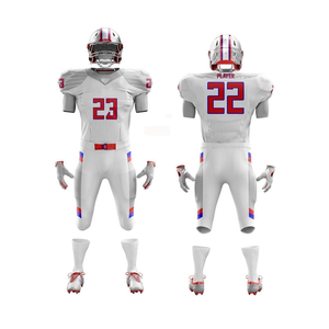 2025 uniformes de camiseta de fútbol americano transpirables de alta calidad servicio OEM uniforme de fútbol americano de diseño personalizado - Product Image 3