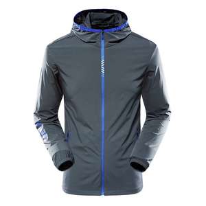 Chaqueta Impermeable con Capucha, Cortavientos, Ligera, para Hombre, Ropa Deportiva para Exteriores - Product Image 5