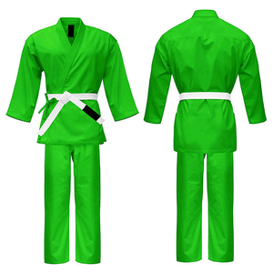 Vêtements de judo pour adultes lourds pour l'entraînement professionnel avec coton respirant et manches renforcées utilisant une coupe automatisée - Product Image 5