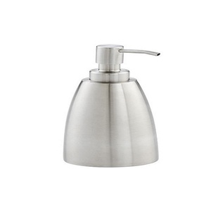 Dispensador de jabón líquido de metal de acero inoxidable, accesorios de baño a la venta - Product Image 1