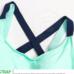 Sujetador Deportivo de Gran Soporte para Mujer, Talla Grande, Logotipo Frontal, Secado Rápido, Transpirable, Top Deportivo para Fitness - Product Image 5