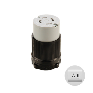 Conector de bloqueo NEMA L15-30C 30A 250V para máquina espresso, los más vendidos - Product Image 2