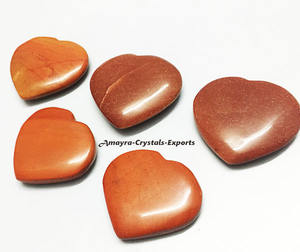 Corazones de Ágata UNAKITE, Piedra Preciosa 100% Natural, Corazones de Ágata Hechos a Mano para Sanación, Compre al por Mayor en Amayra Crystals Export - Product Image 6