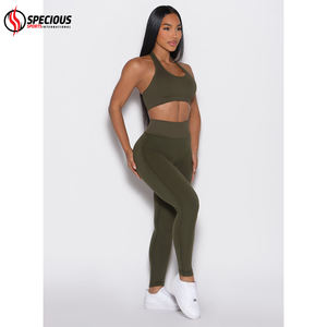 Leggings de Yoga con Logotipo Personalizado, Cintura Alta Elástica, Efecto Levanta Glúteos, Espalda en Forma de V, Transpirables, Elásticos en Cuatro Direcciones, para Mujer - Product Image 6