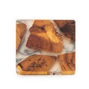 New Material Epoxy Resin <b>Wood</b> Coaster Housewarming Gift for New <b>House</b> Modern Style Bar Coaster - Product Image 3