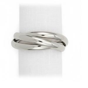 Leaf Design Napkin Ring In Aluminum Casted Napkin Ring For Tabletop Decoration Handcrafted Metal Napkin Ring In Wholesale Price - Product Image 3