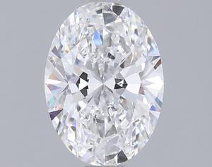 SHREERAJ SOLITAIRE Diamant en vrac de 3 carats, taille ovale, certifié IGI, F VS2, cultivé en laboratoire CVD, pour bijoux fins - Product Image 2