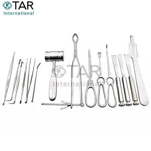 Juego de instrumentos médicos de cirugía ortopédica básica, 24 piezas, acero inoxidable de alta calidad, reutilizable, autoclavable, articulación ósea clínica - Product Image 6