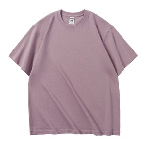 เสื้อยืดผ้าฝ้าย100% คุณภาพสูงสำหรับผู้ชายเสื้อคอกลมแขนสั้นเปิดไหล่รับน้ำหนักได้280 GSM - Product Image 6