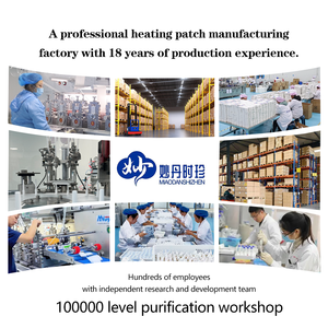 OEM自社ブランドヘルスケア100% 天然中国ハーブ膝関節痛み緩和パッチ膝パッチ - Product Image 6