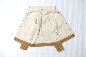 Chaqueta Vaquera para Hombre al por Mayor, con Forro de Piel, Diseño de Letras, Resistente al Viento, Estilo Urbano, Informal, para Invierno - Product Image 5