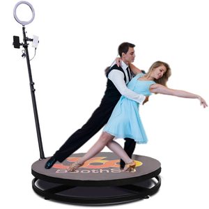 115cm Slow Motion Selfie Spin 360 Photo Booth Spinner Indoor <b>Hologram</b> <b>Equipment</b> for 360 Photos Sharing - Product Image 2