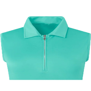 Camiseta Personalizada para Mujer, Corte Entallado, Estilo Inglés, 100% Algodón, Cuello en V, Ecológica, Transpirable, con Logotipo en Relieve en la Parte Delantera, Manga Corta - Product Image 4