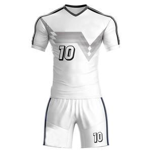 2025 Venta al por mayor de ropa de fútbol personalizada para hombres para niños Kit Jersey Set Uniforme de fútbol Club Uniformes de fútbol 2 piezas Conjunto de jugador de equipo - Product Image 4