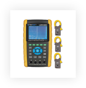 Probador de Calidad de Energía Portátil LDW-6092K III 600V con Pinzas Amperimétricas - Product Image 1