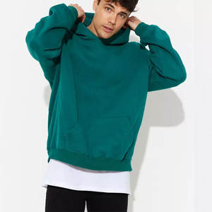 Vente chaude 2025 Logo personnalisé hommes pull à capuche à manches longues 100% coton brodé techniques vêtements d'hiver - Product Image 3