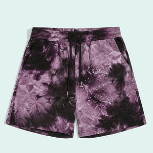 Pantalones cortos de cintura alta Unisex para hombres profesionales 100% algodón Impresión digital para gimnasio de verano y correr - Product Image 1