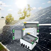 Boîtier de Combinaison Solaire Photovoltaïque Extérieur Étanche Série DC 1 Entrée 1 Sortie – Équipement de Distribution d'Énergie