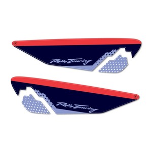 Adesivo 3D Personalizzato per Protezione Posteriore Moto Honda Transalp 2023 - Product Image 1