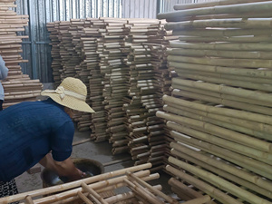 Handcrafted Eco Friendly <b>Bamboo</b> <b>Ladder</b> Vietnam Rustic Decor for Home Garden and Office - Product Image 6