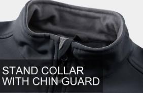 แจ็กเก็ตอุ่นน้ำหนักเบาสำหรับผู้ชาย, เสื้อกันลมบุผ้าฟลีซให้ความอบอุ่นบุนุ่มกันน้ำสำหรับเดินป่ากลางแจ้ง - Product Image 2