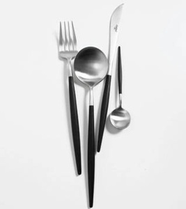 Couverts décoratifs de luxe plaqués argent avec fabriqués à la main pour les banquets et les mariages à manger de haute qualité - Product Image 3