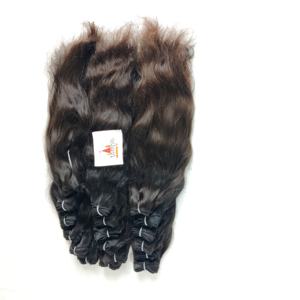 Extensiones de cabello de onda profunda de doble trama sin procesar de máquina vietnamita 100%, trenzas alineadas con cutícula con tipo de cabello indio - Product Image 4